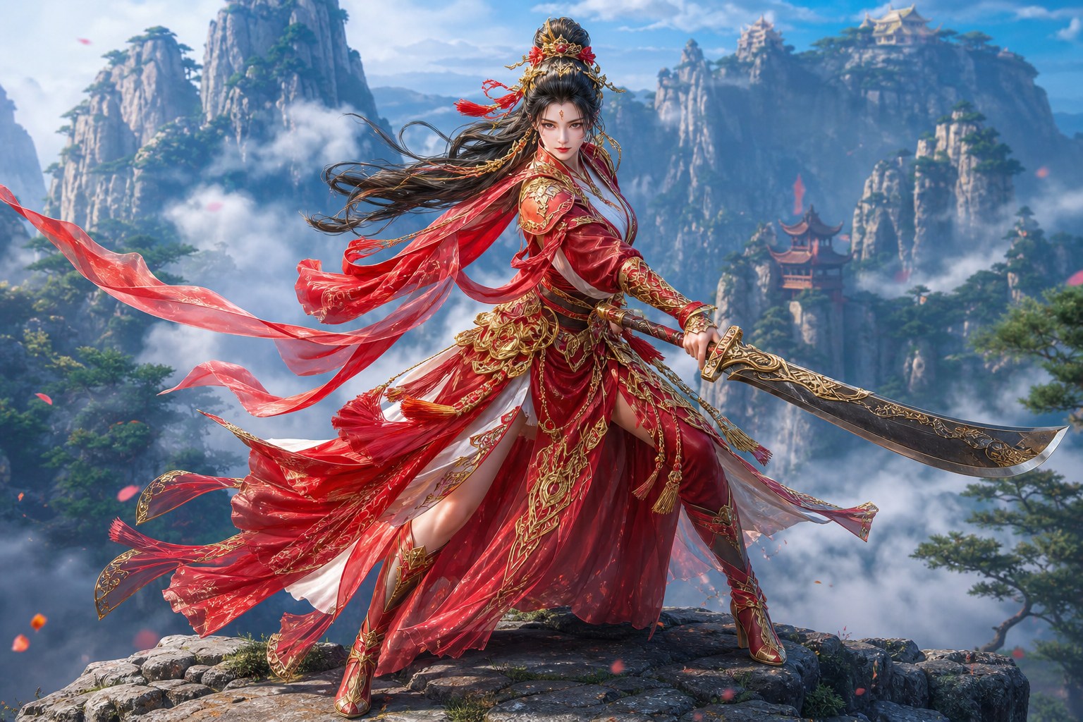 Winged Elf warrior